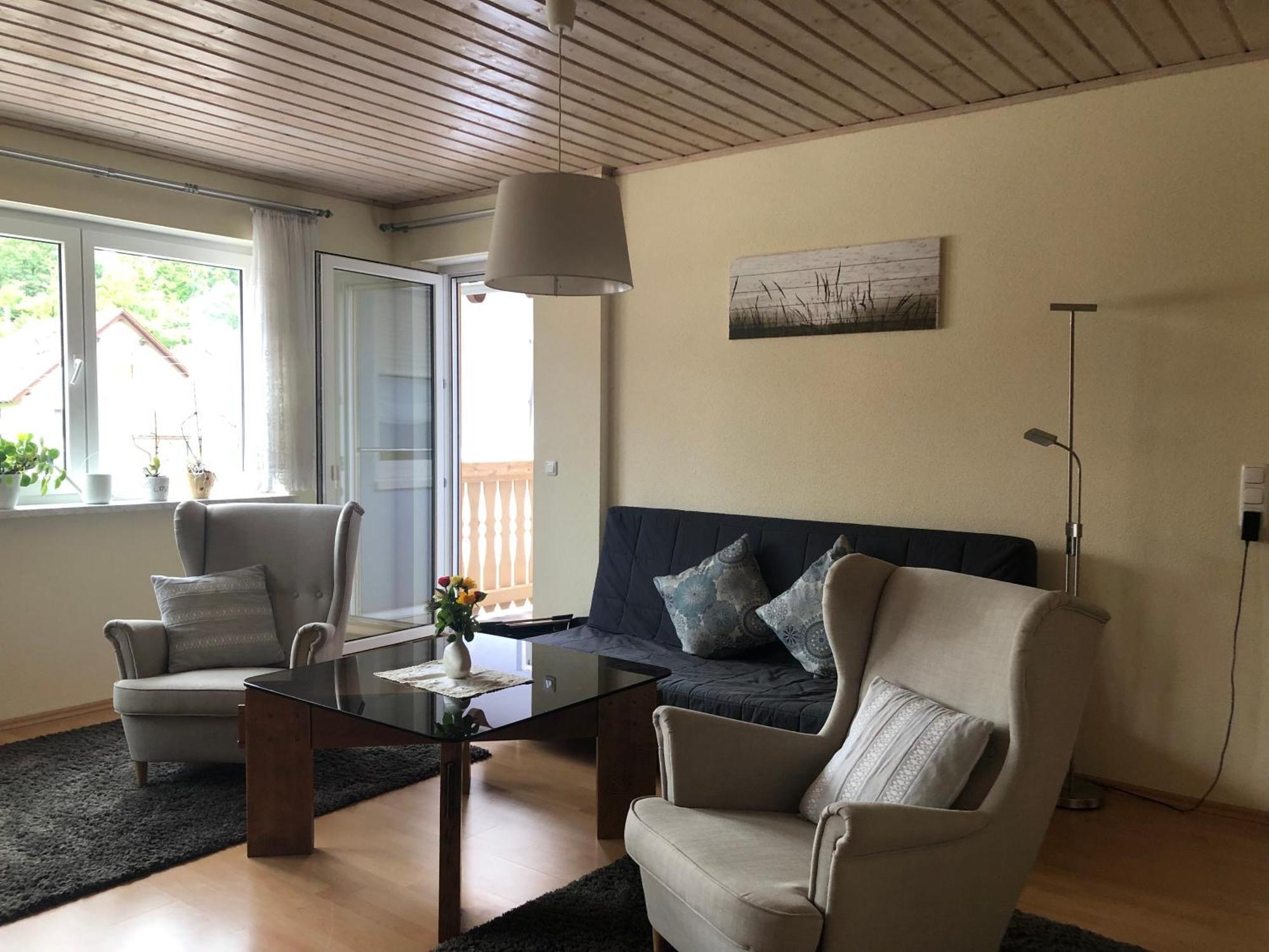 Ferienwohnung Am Gruenen Band Hellingen 外观 照片